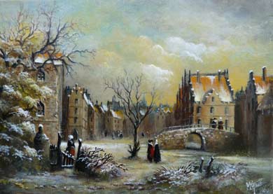 Cr&eacute;puscule hivernal