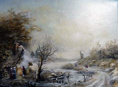 Flamb&eacute;e en d&eacute;cembre