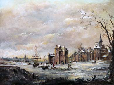 Le gu&eacute; en hiver
