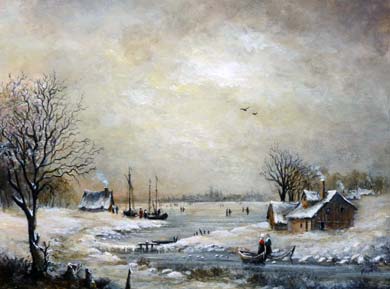 Les glaces d'antan