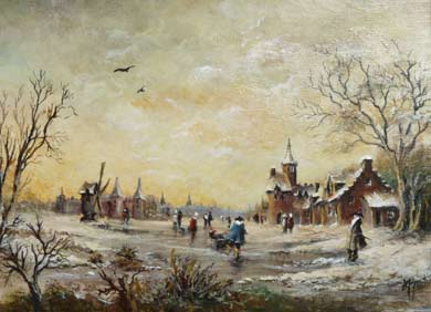 L'Ijssel hiver 1648