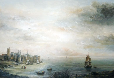 Mouillage &agrave; Esbjerg